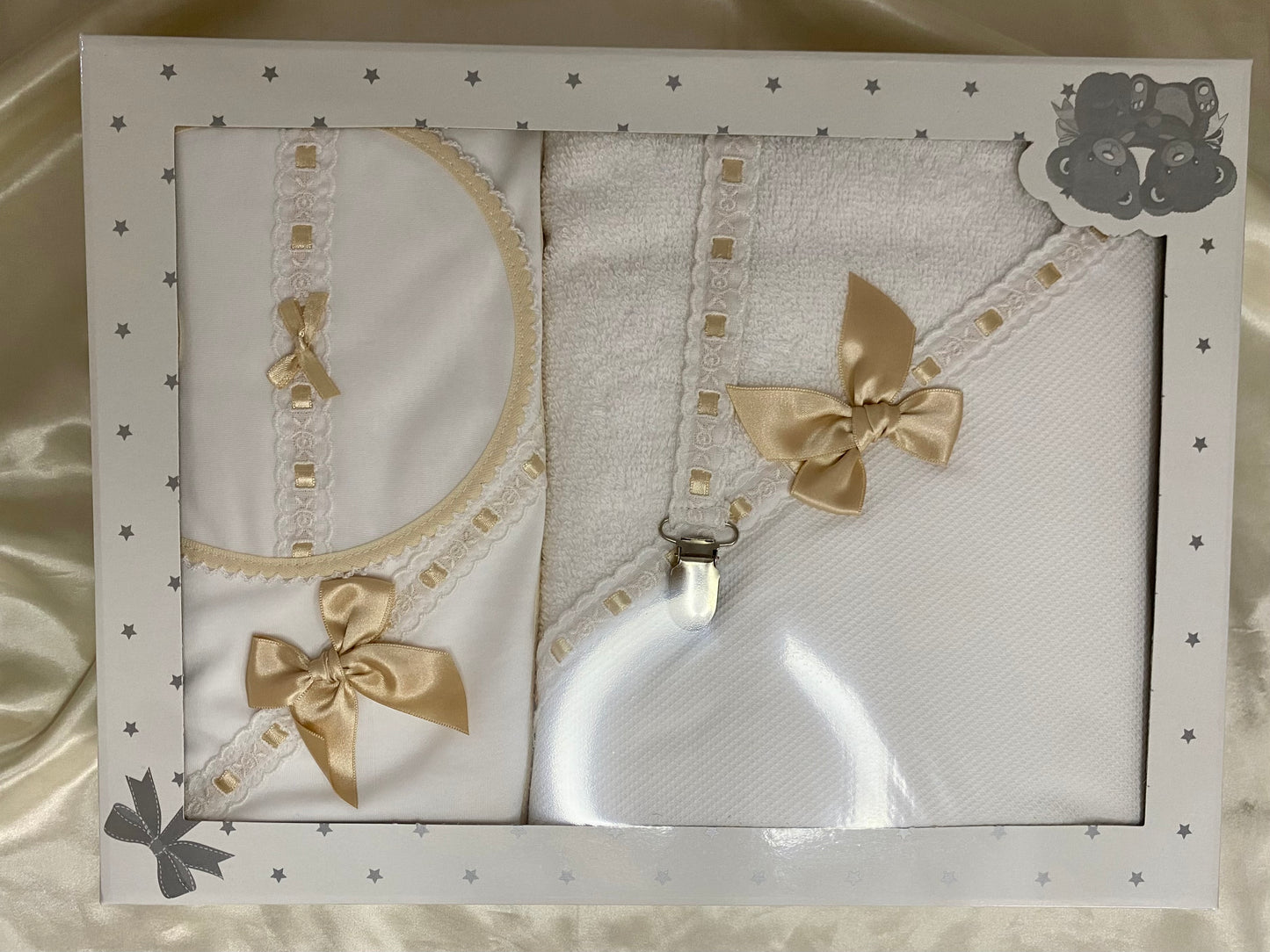 CONJUNTO TOALLA REGALO PARA BEBÉ