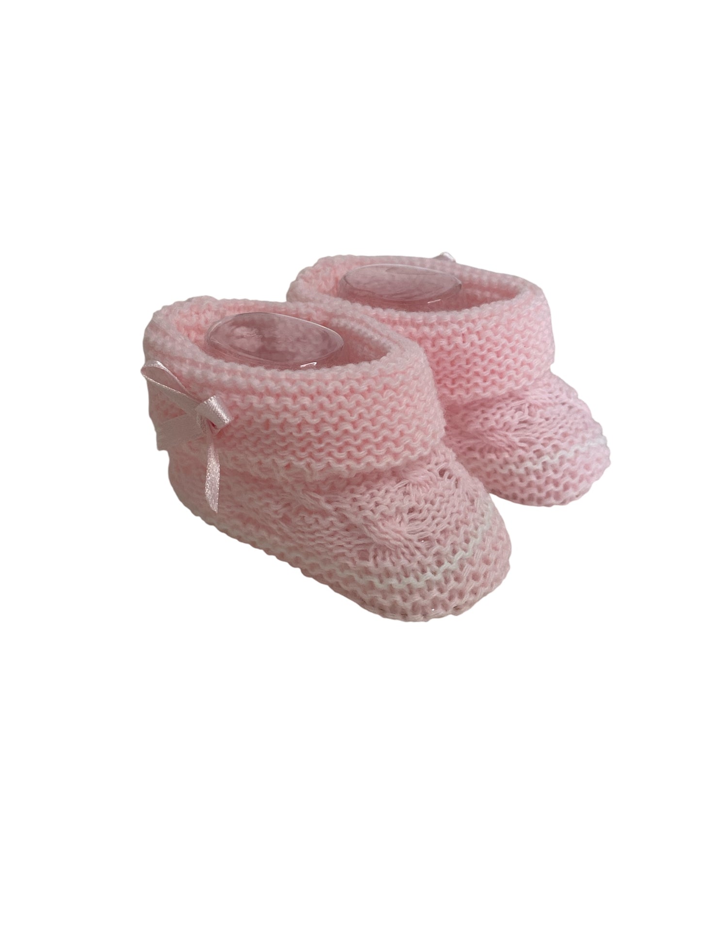Patucos Invierno. Unisex. Bebé recién nacido. Borde blanco