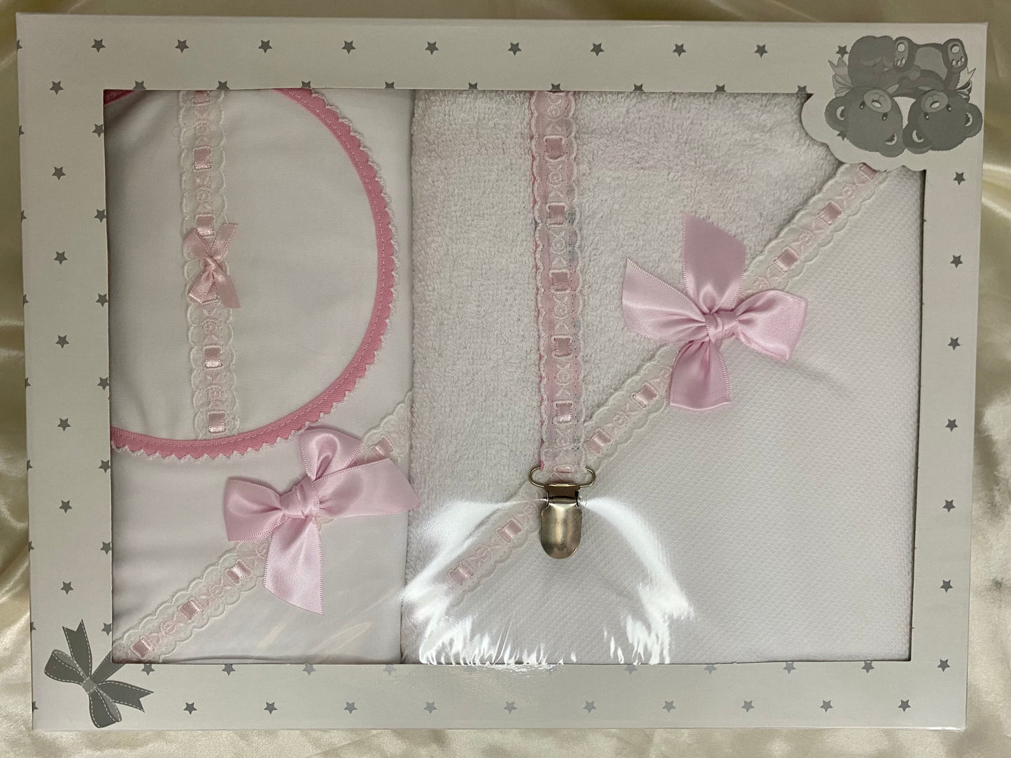 CONJUNTO TOALLA REGALO PARA BEBÉ