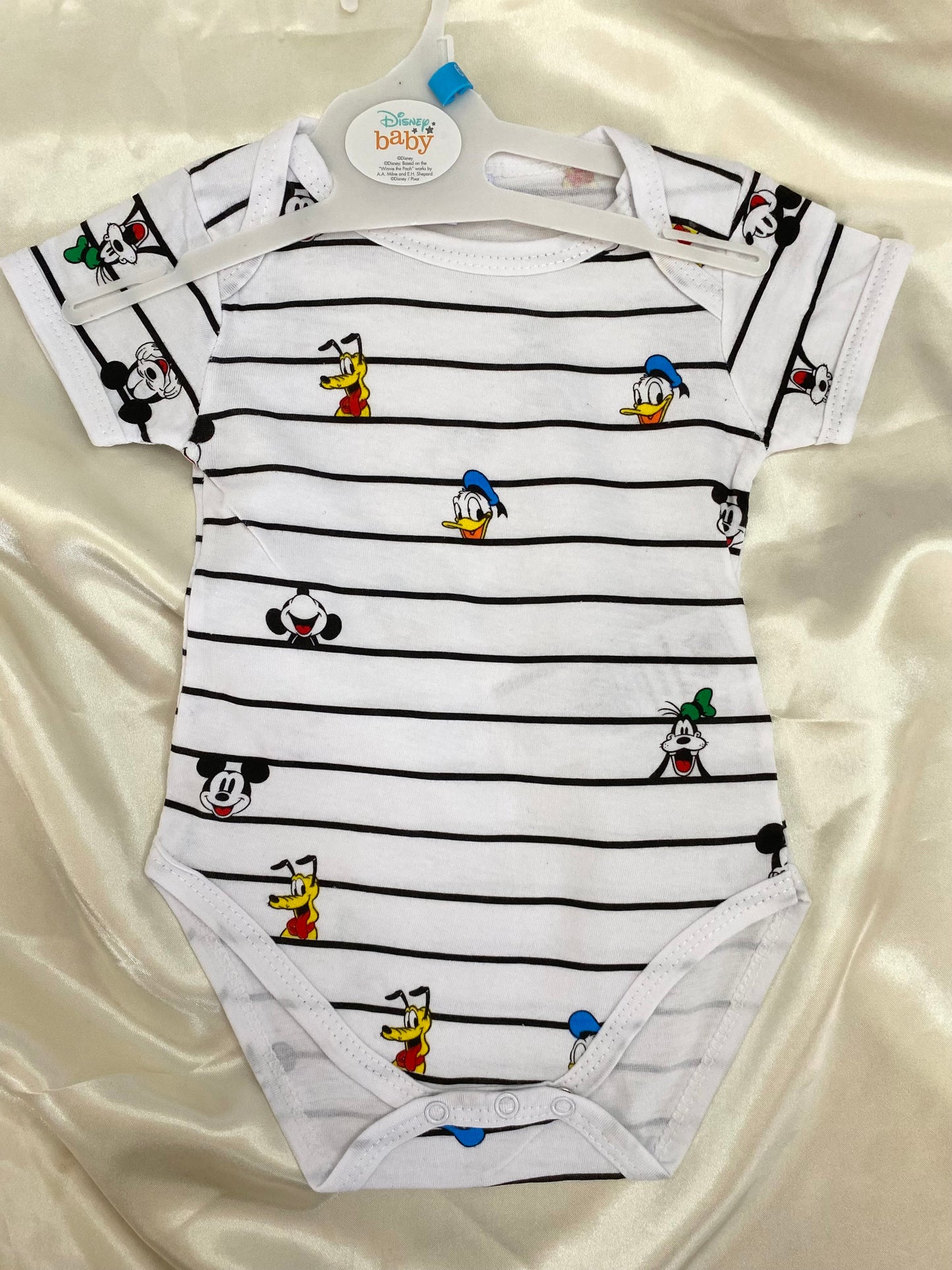 CONJUNTO DE DOS PIEZAS BODYS MICKY Y DONALD