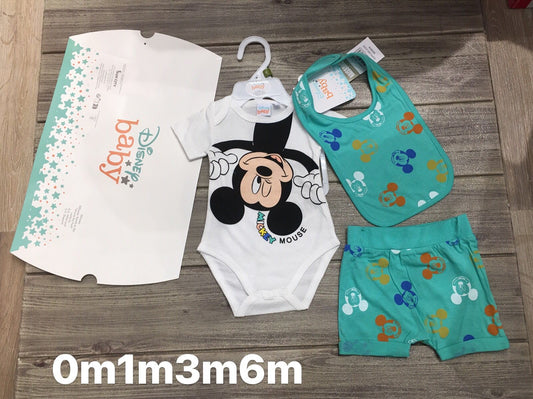 CONJUNTO DE TRES PIEZAS MICKY