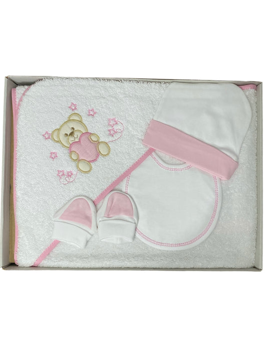 CONJUNTO TOALLA REGALO PARA BEBÉ