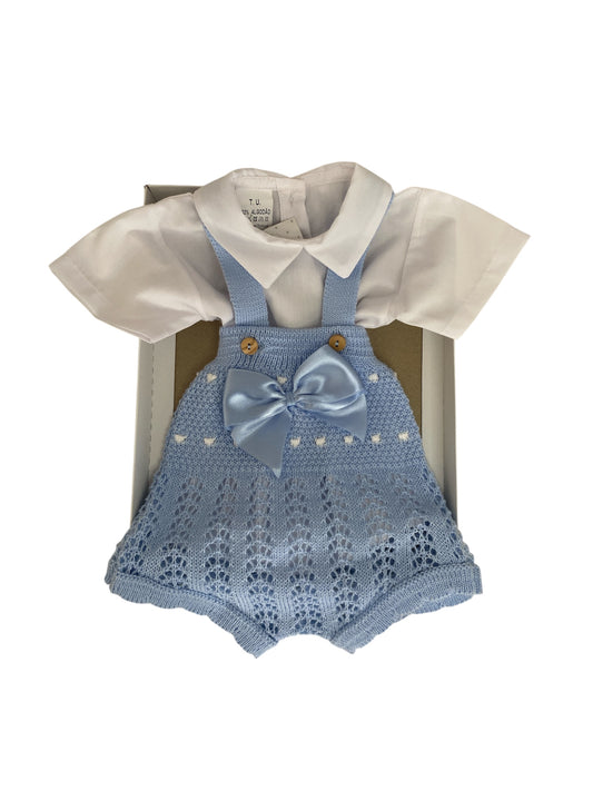 Conjunto para bebé niño. Primera puesta. Talla única