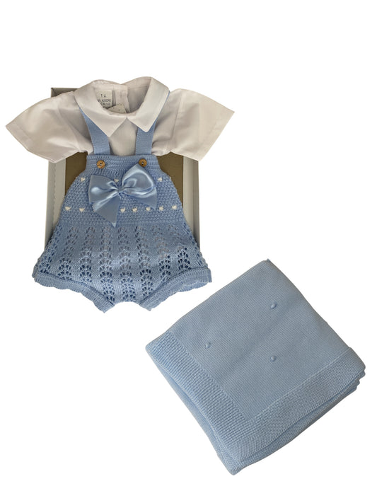 Conjunto para bebé niño. Primera puesta. Talla única