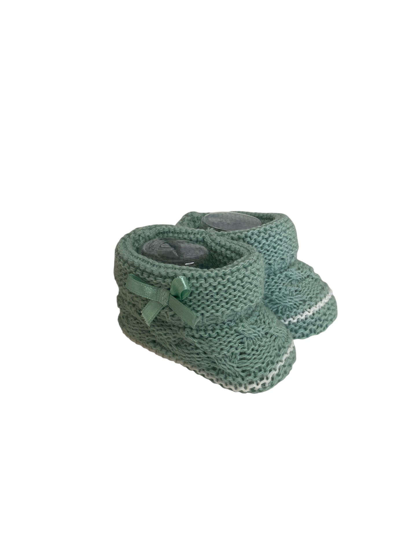 Patucos Invierno. Unisex. Bebé recién nacido. Borde blanco