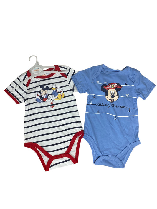 CONJUNTO DE DOS PIEZAS BODYS MICKY